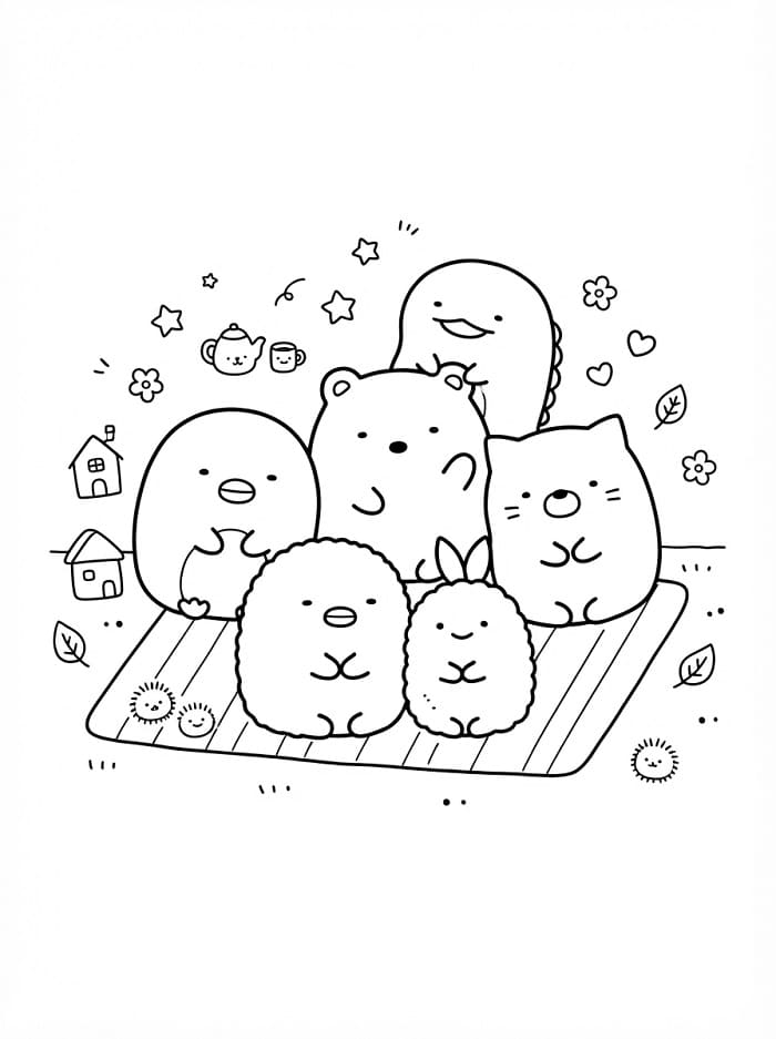 Tô Màu Sumikko Gurashi