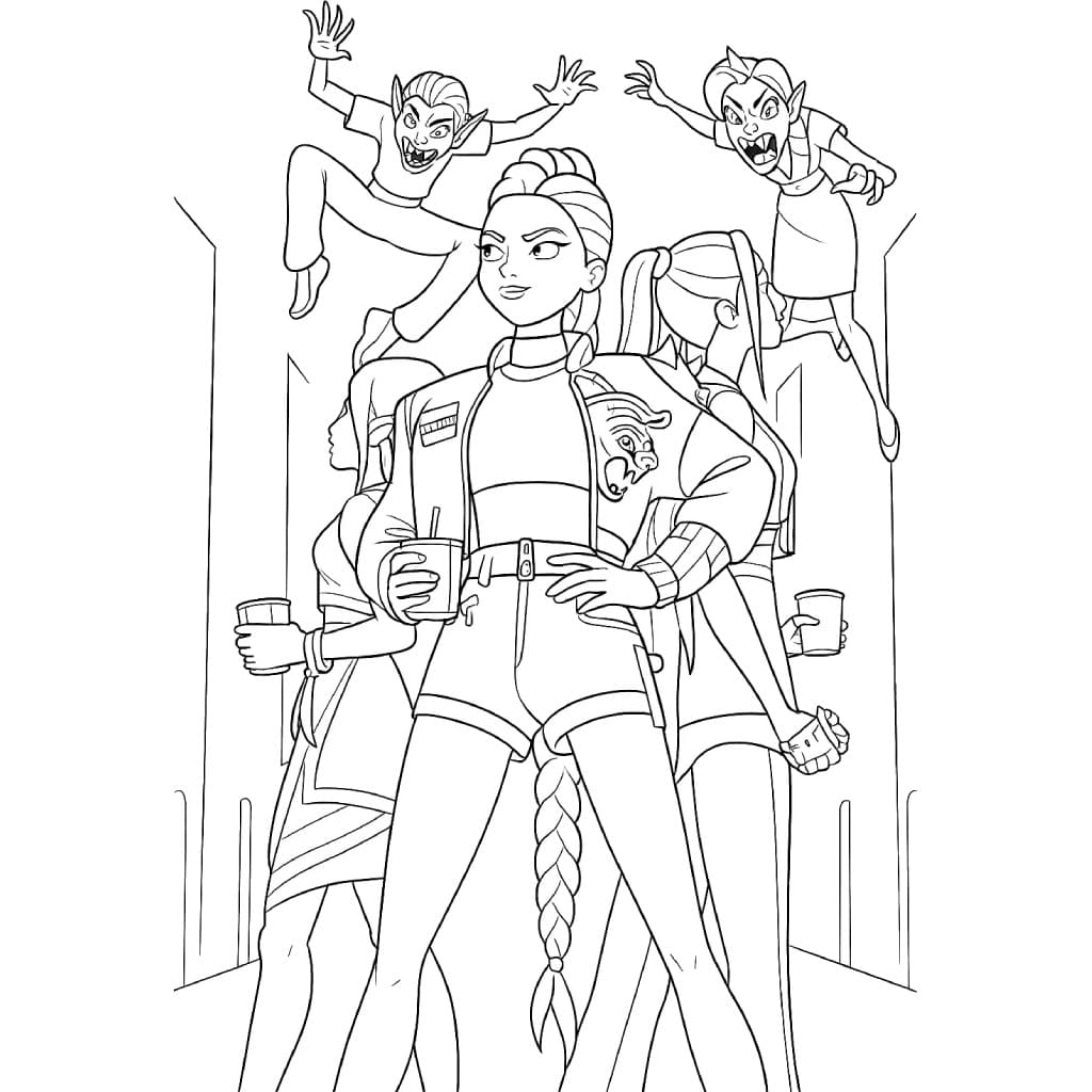 Nhân Vật Trong Hoạt Hình Thợ Săn Quỷ KPop