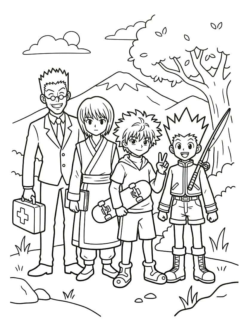 Nhân Vật Trong Hunter x Hunter