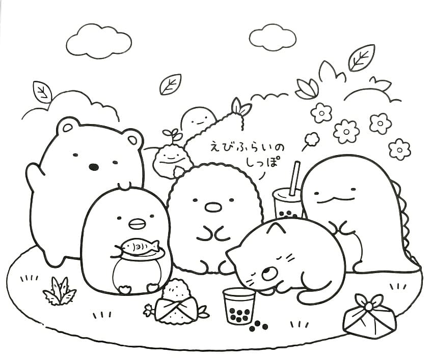 Nhân Vật Trong Sumikko Gurashi