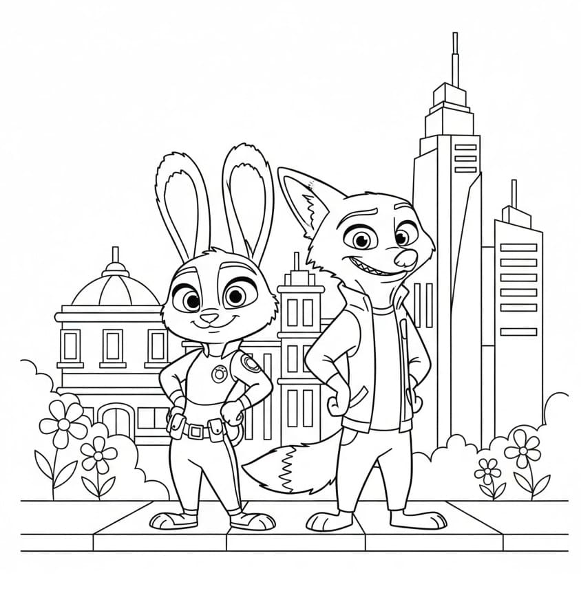 Nhân Vật Zootopia