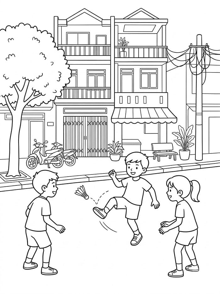 Nhóm Bạn Đá Cầu