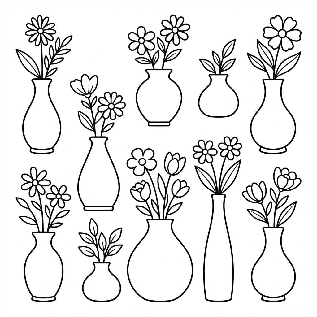 Những Lọ Hoa Đẹp