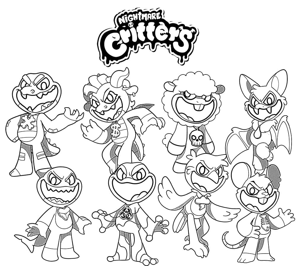 Nightmare Critters Của Poppy Playtime
