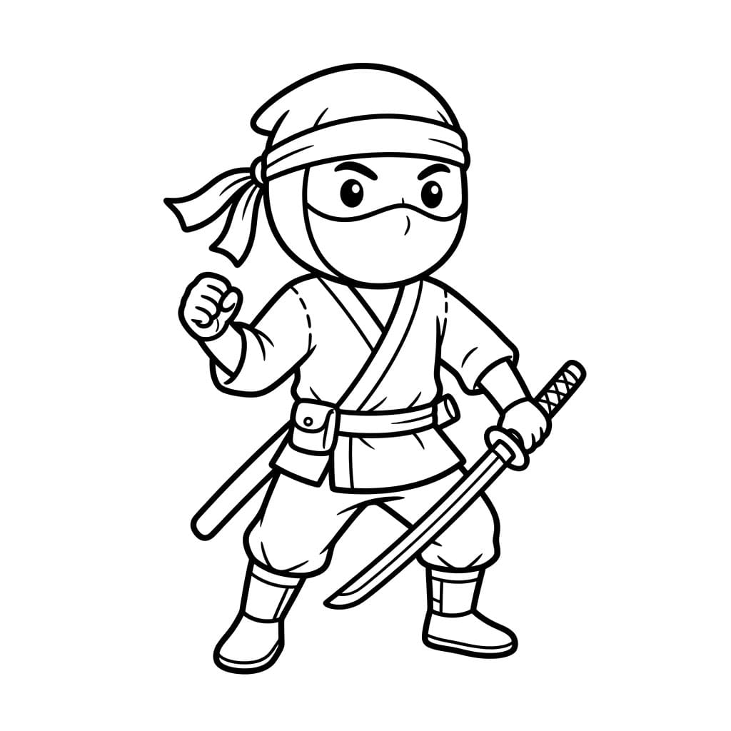 Ninja Nhỏ Dễ Thương