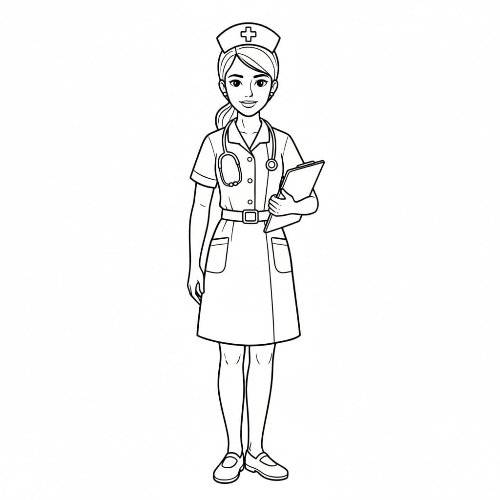 Nữ Y Tá Xinh Đẹp