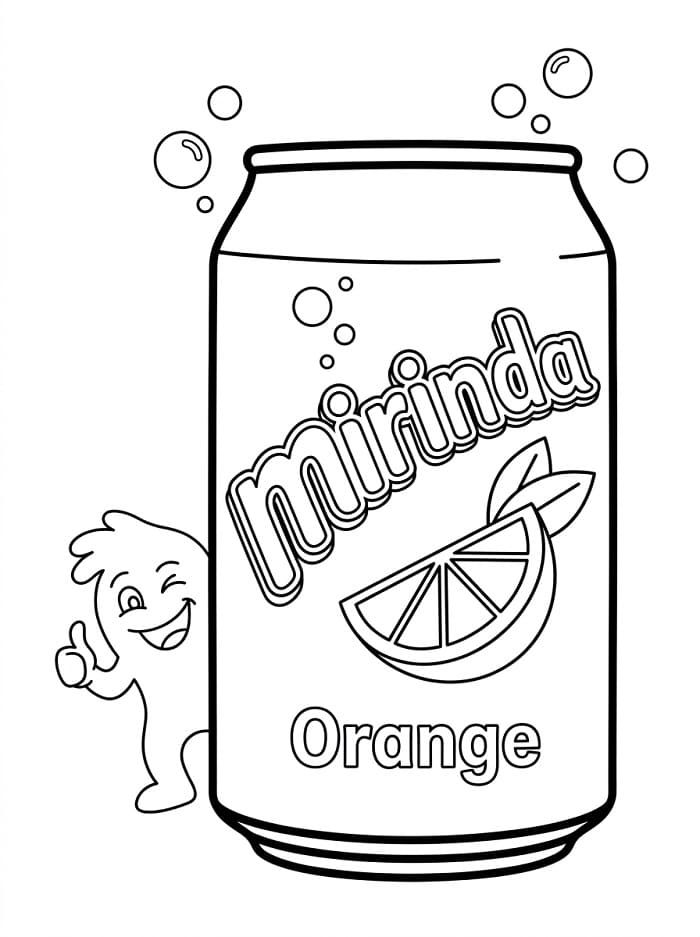 Nước Ngọt Mirinda Vị Cam