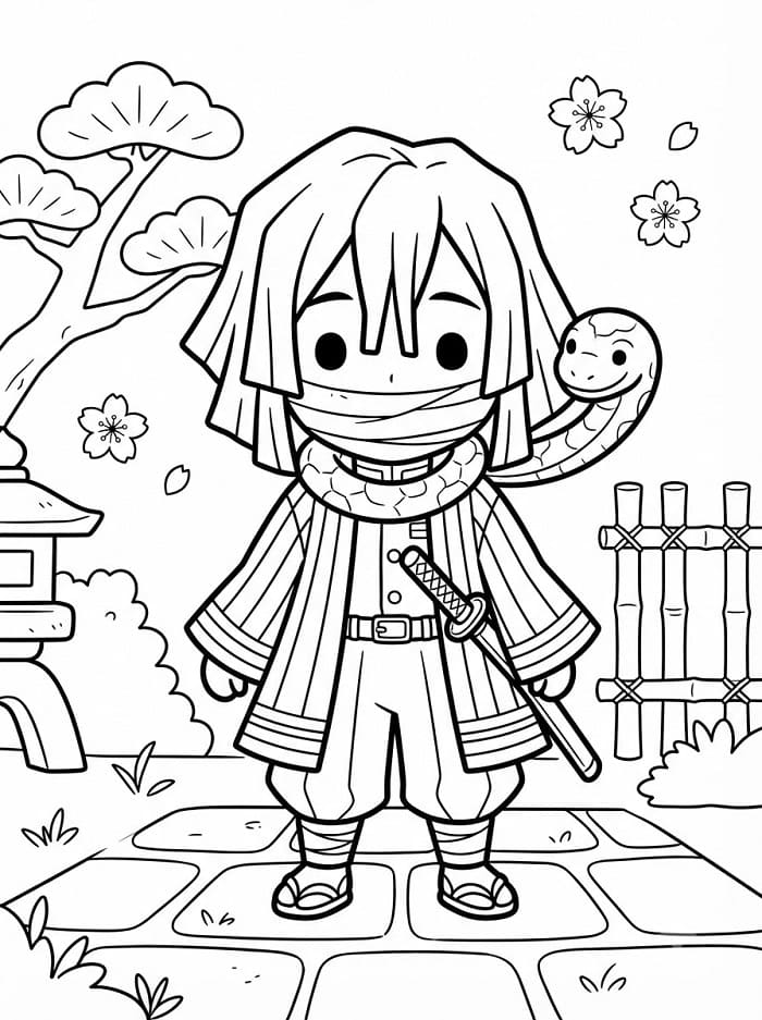 Obanai Iguro Chibi