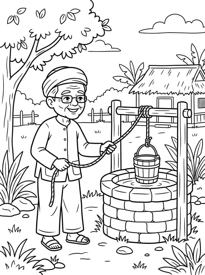 Ông Và Giếng Nước