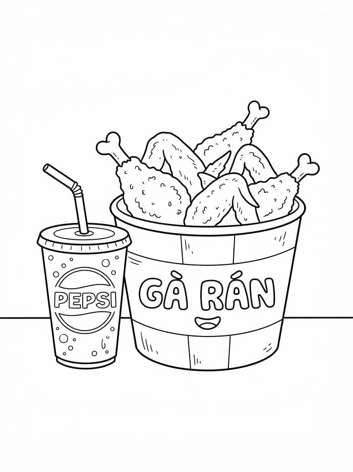 Pespi và Gà Rán