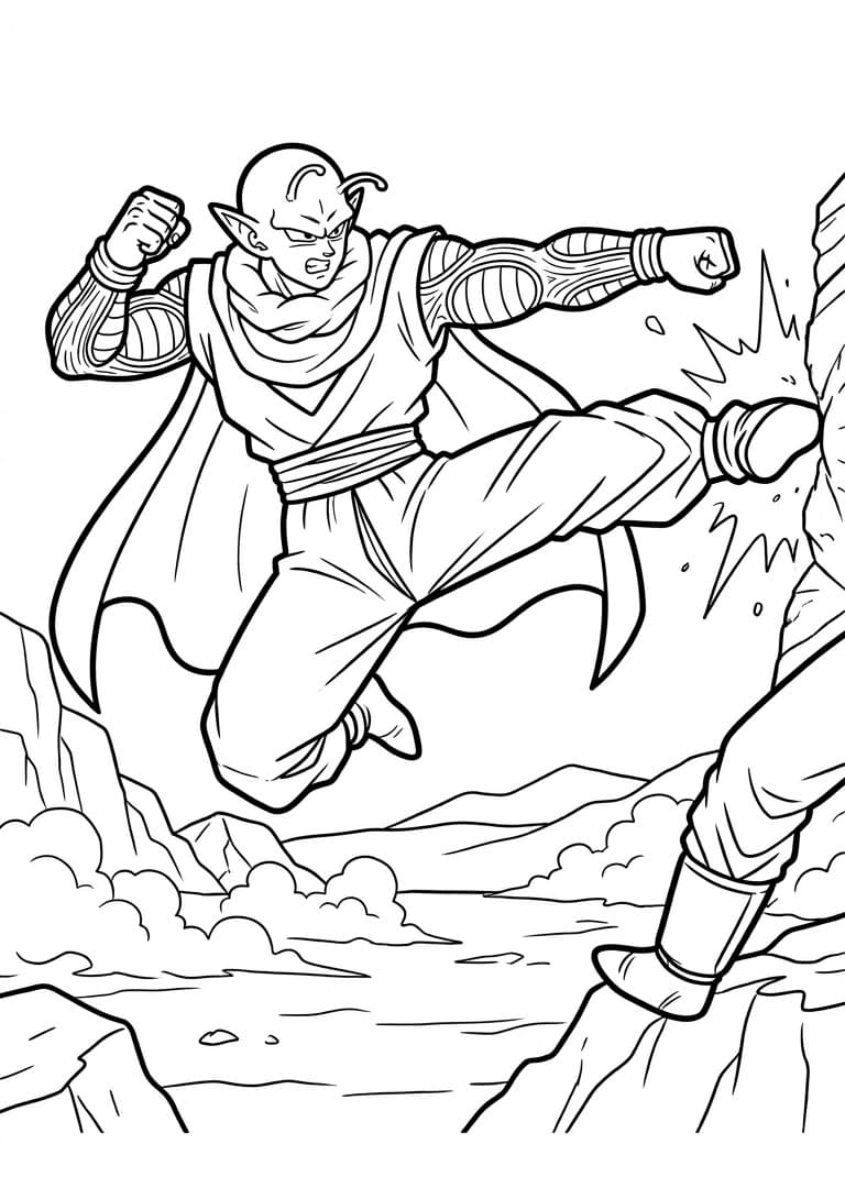 Piccolo Đang Chiến Đấu