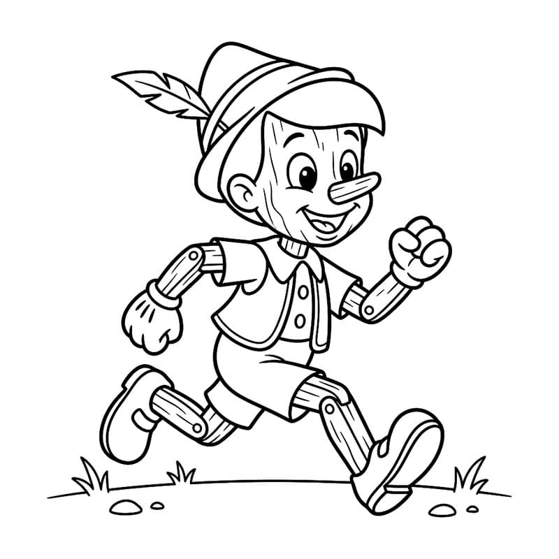 Pinocchio Chạy Bộ