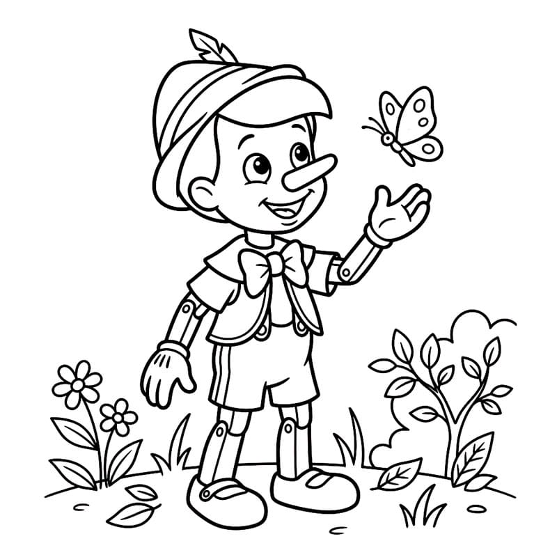 Pinocchio Và Bươm Bướm