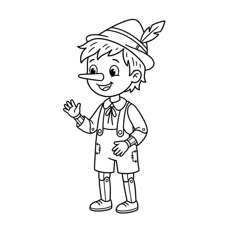 Pinocchio Vẫy Tay Chào