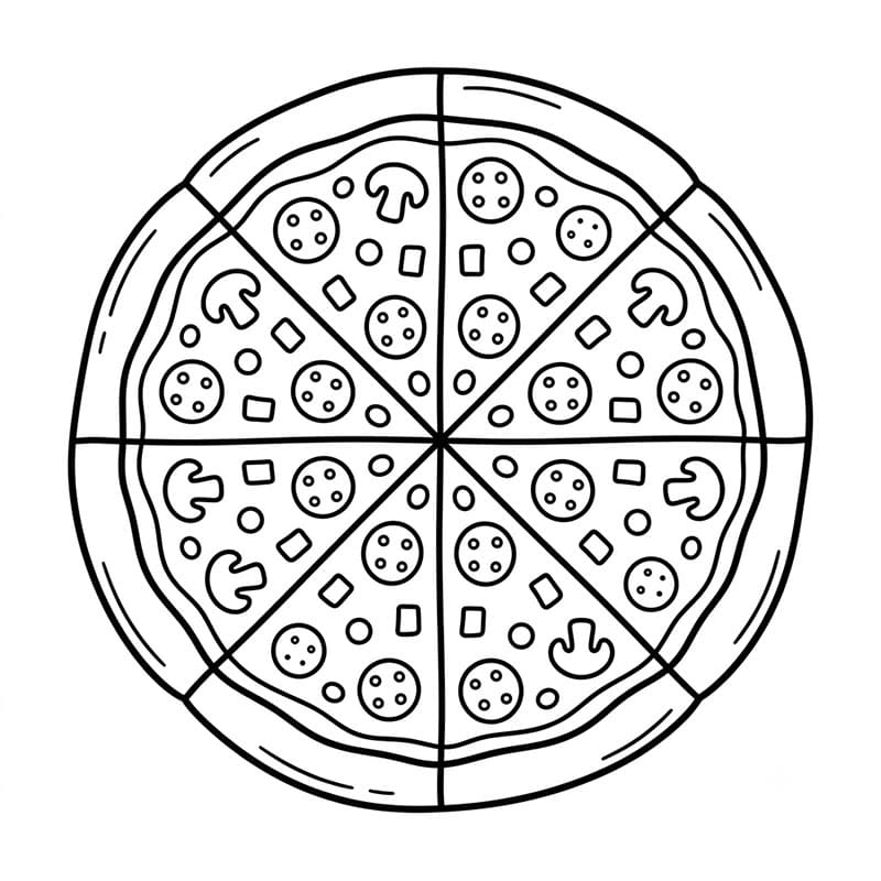 Pizza Nguyên Chiếc Cổ Điển