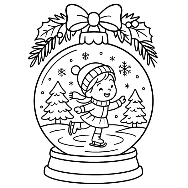 Quả Cầu Tuyết Giáng Sinh