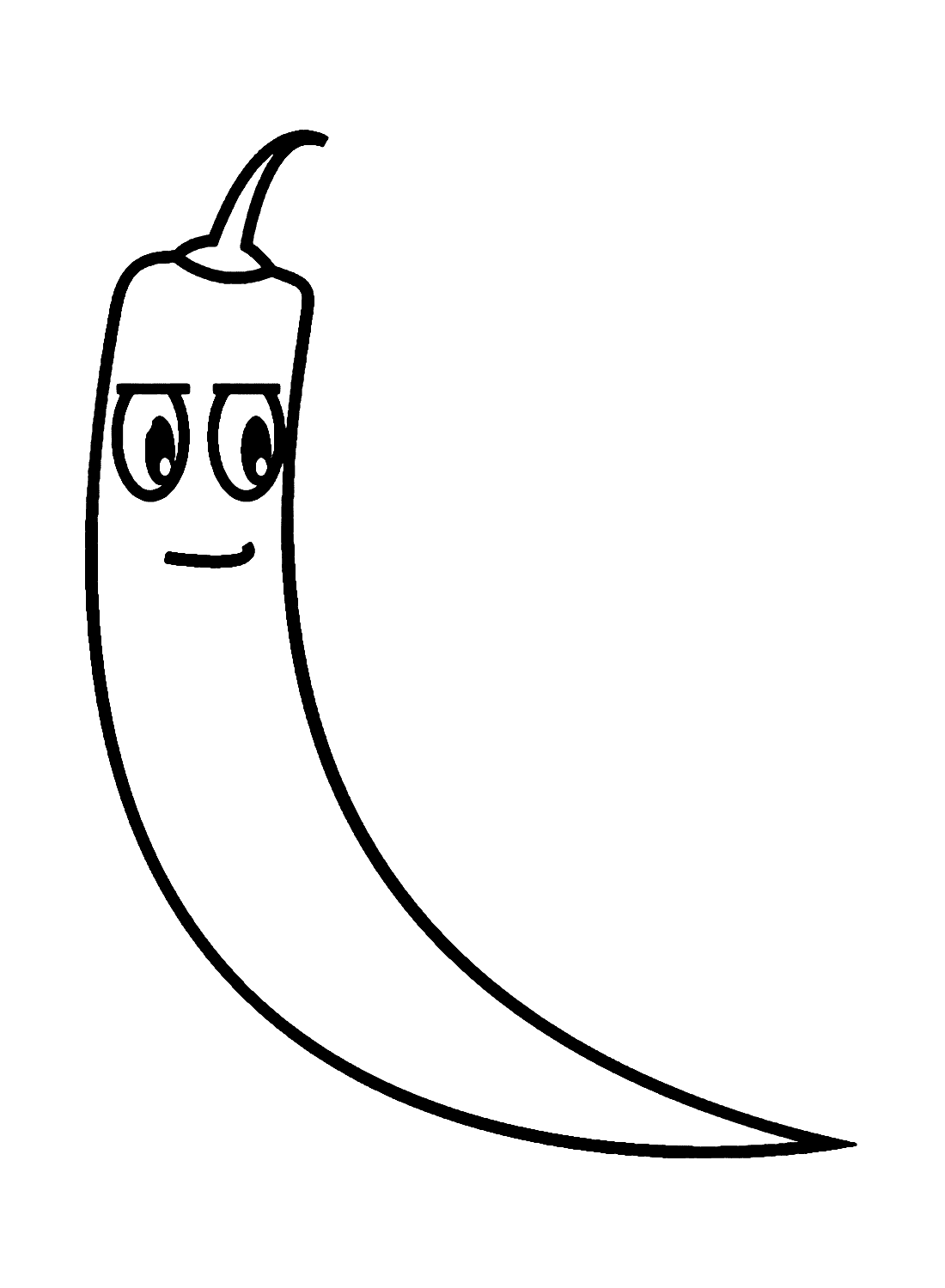 Tô màu Quả Ớt Chán Nản Quả Ớt Chán Nản