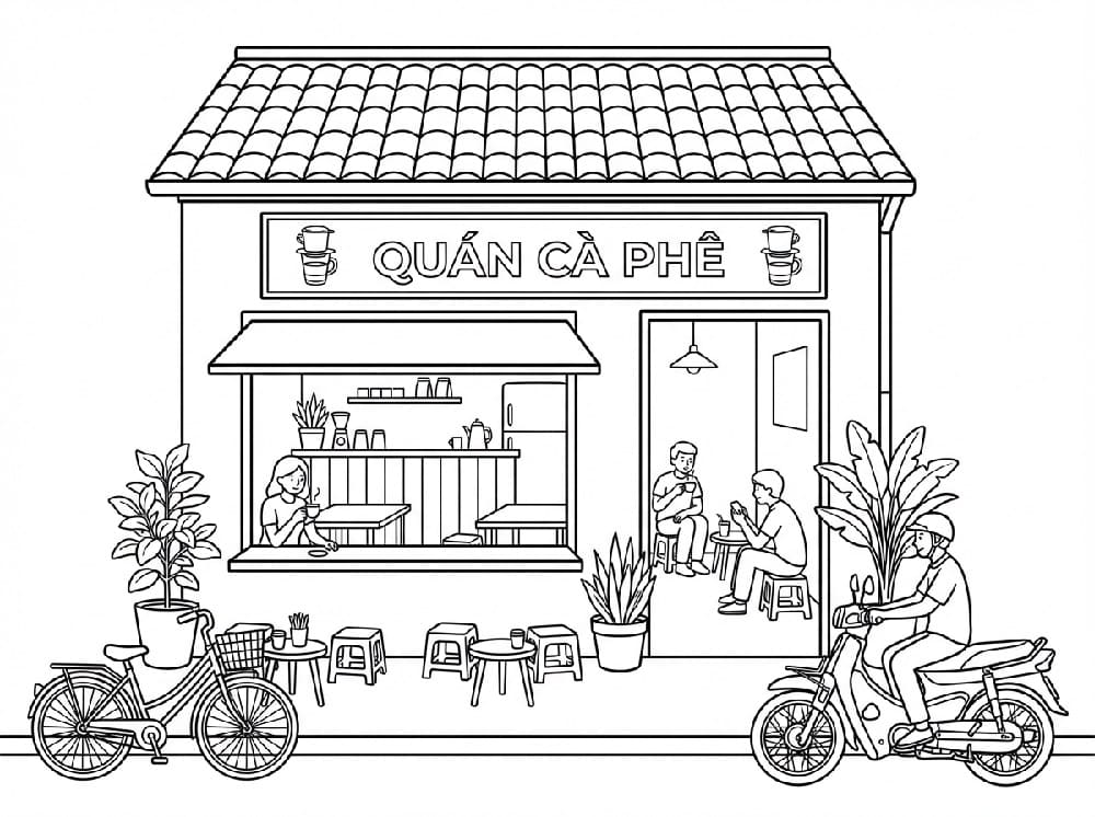 Quán Cà Phê Hàng Ngày