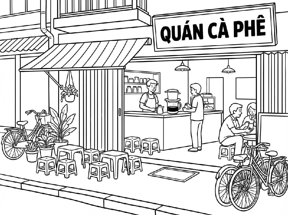 Quán Cà Phê Phục Vụ