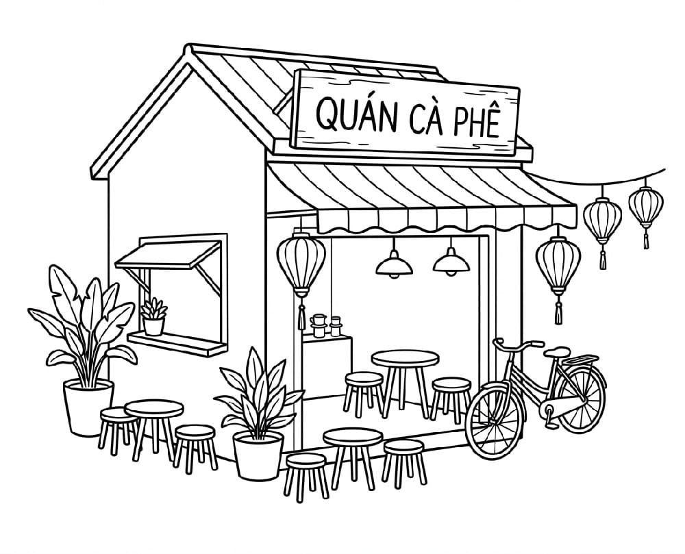 Quán Cà Phê Vỉa Hè