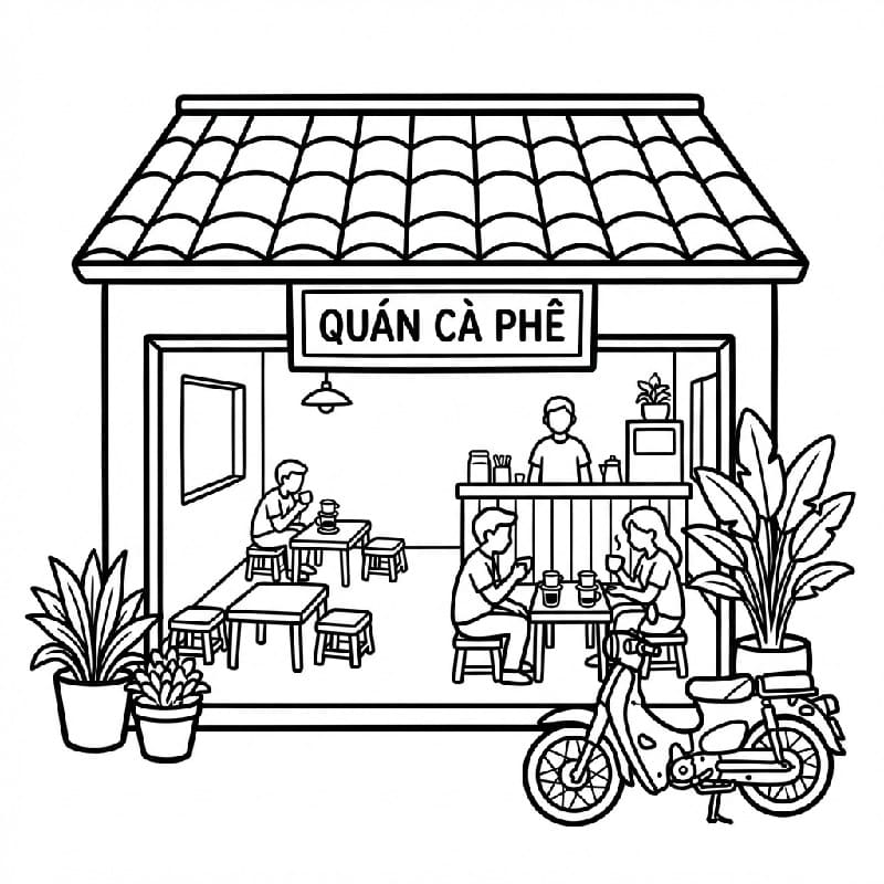 Quán Cà Phê Việt Nam