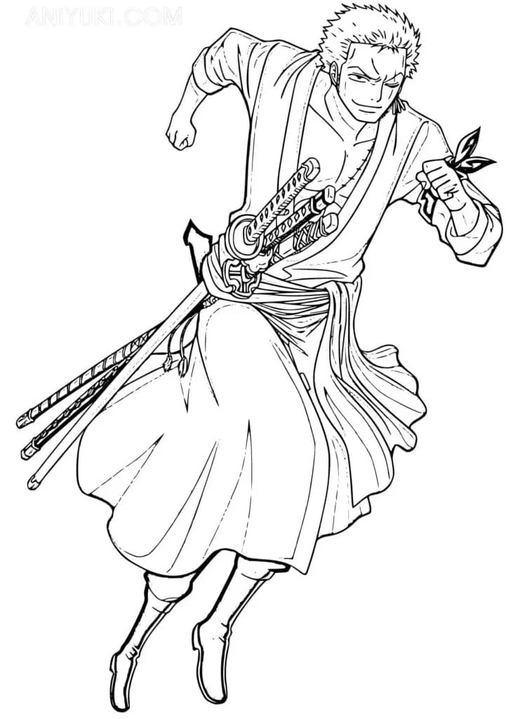 Roronoa Zoro Chạy
