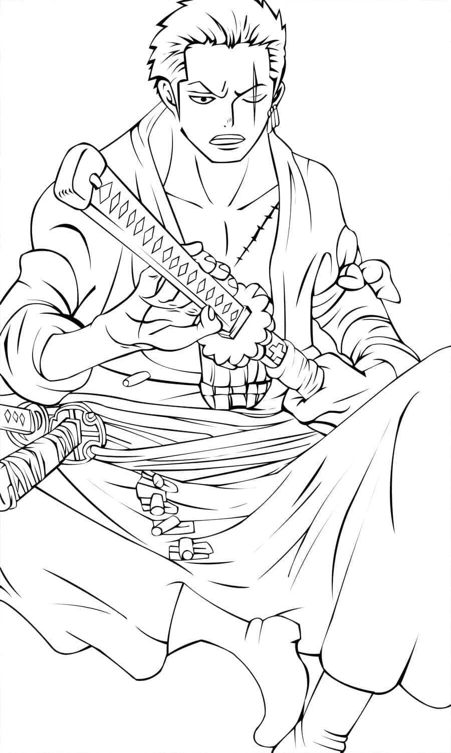 Tô Màu Roronoa Zoro