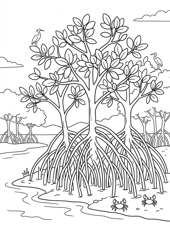 Rừng Ngập Mặn Hoang Sơ