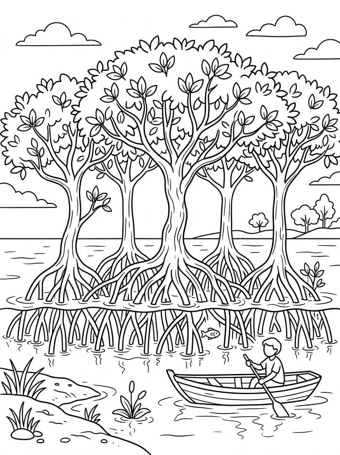 Rừng Ngập Mặn Trầm Mặc
