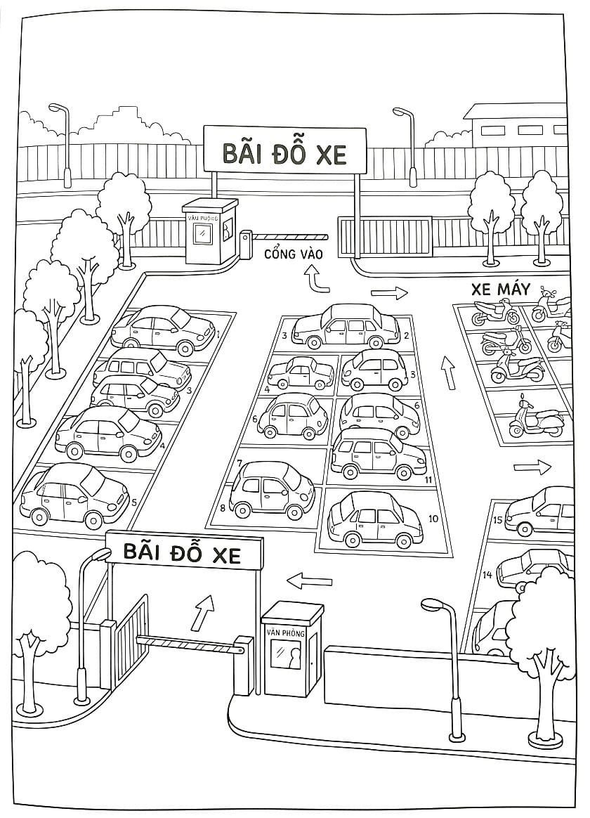 Sân Bãi Đỗ Xe