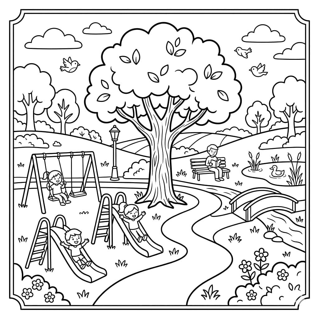 Sân Chơi Dưới Cây