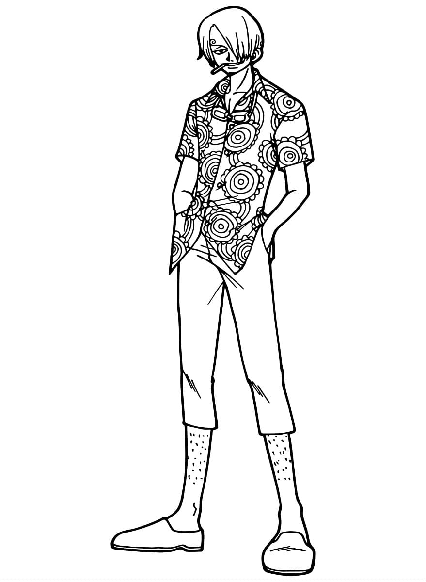 Sanji Trong Anime