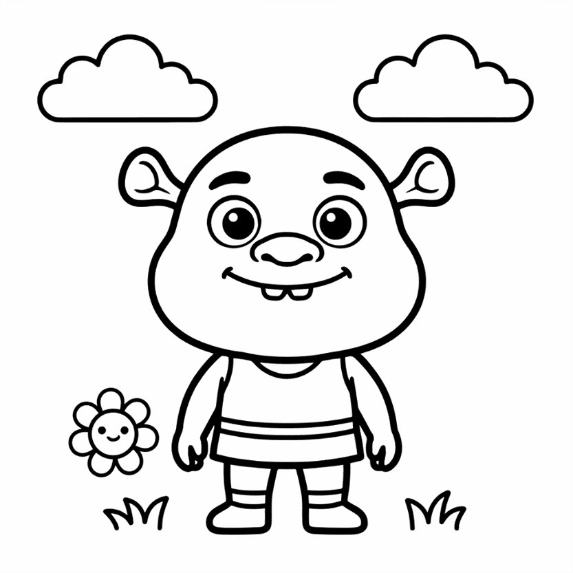 Shrek Chibi
