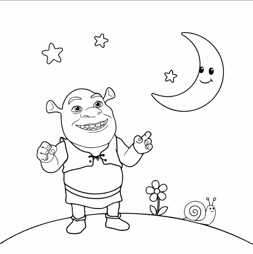 Shrek Dưới Trăng Sao