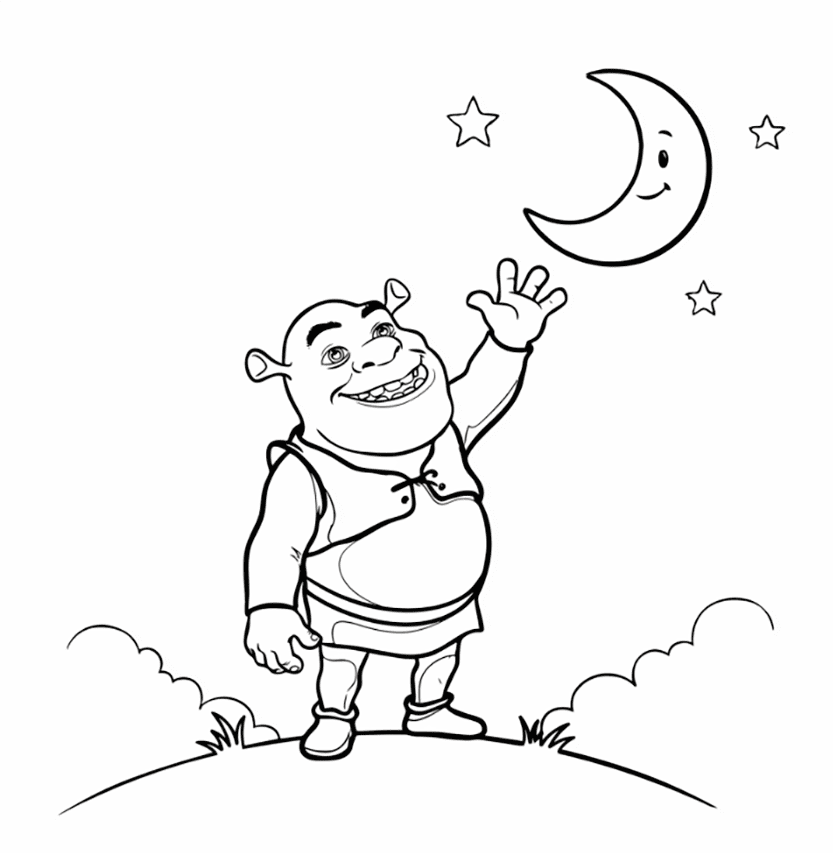 Shrek Ngắm Trăng Đêm