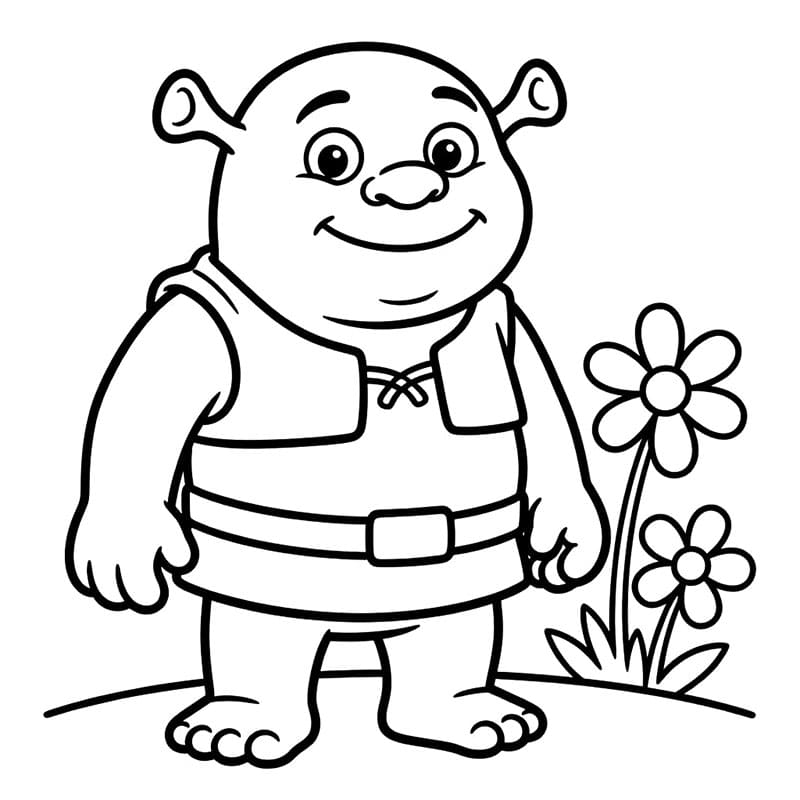 Shrek Trong Vườn Hoa
