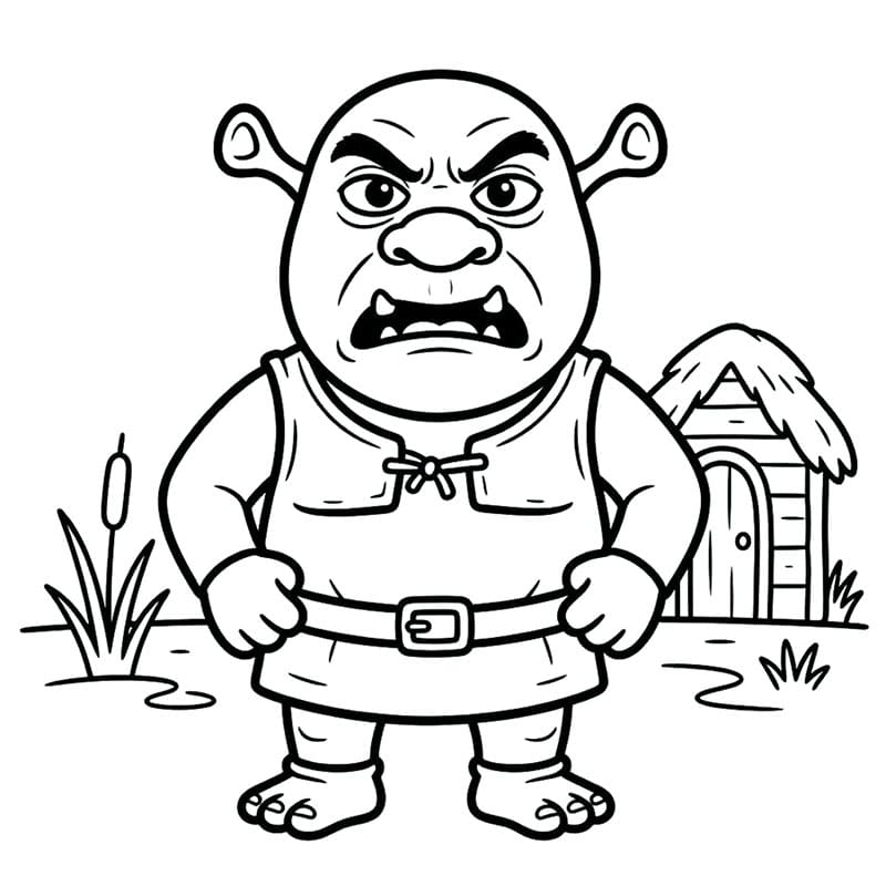 Shrek Tức Giận