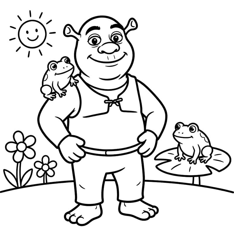 Shrek Với Những Chú Ếch