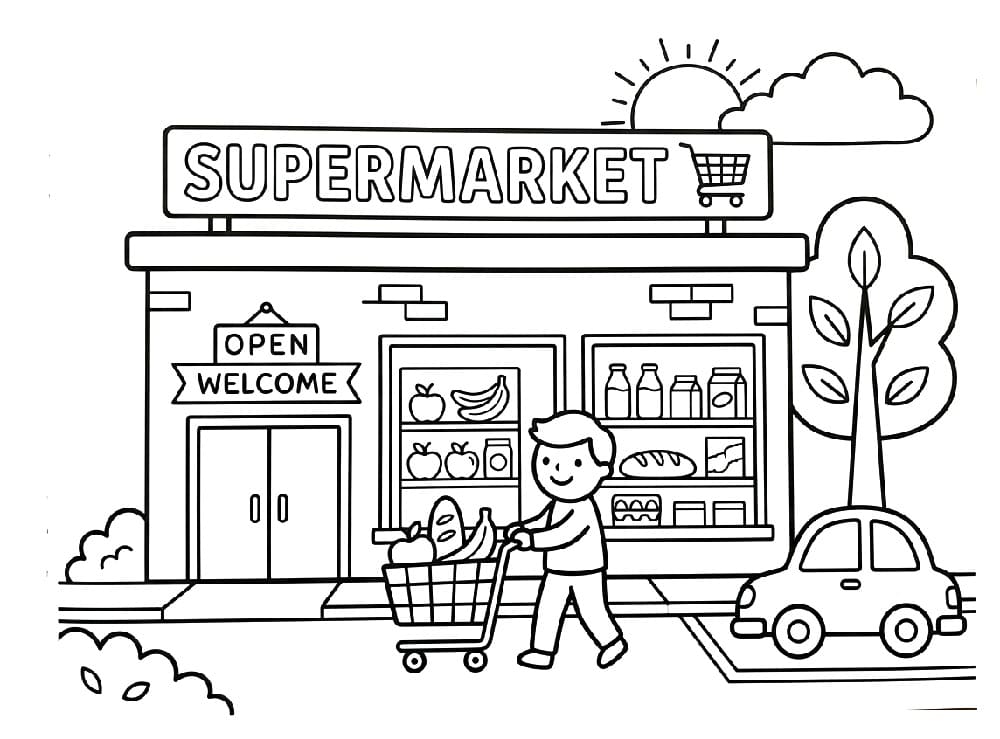 Siêu Thị Nhỏ Đơn Giản