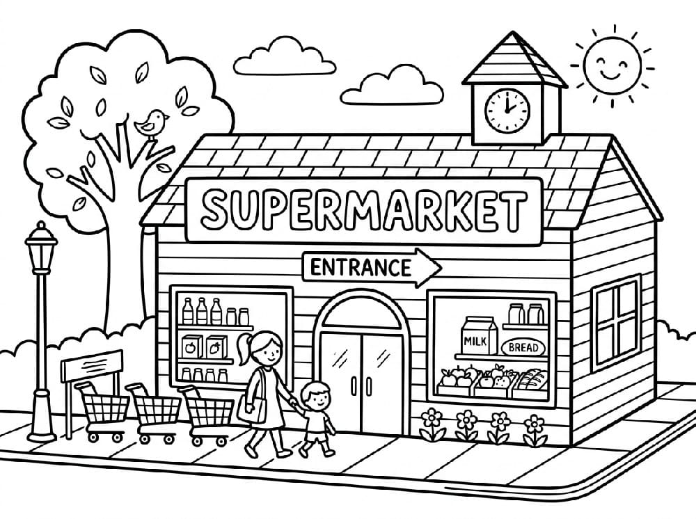 Siêu Thị Nhỏ Trên Đường