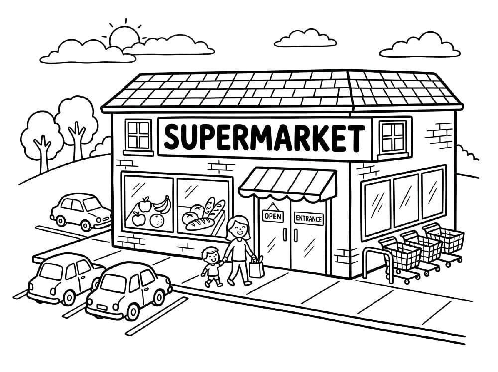 Siêu Thị Ở Thành Phố