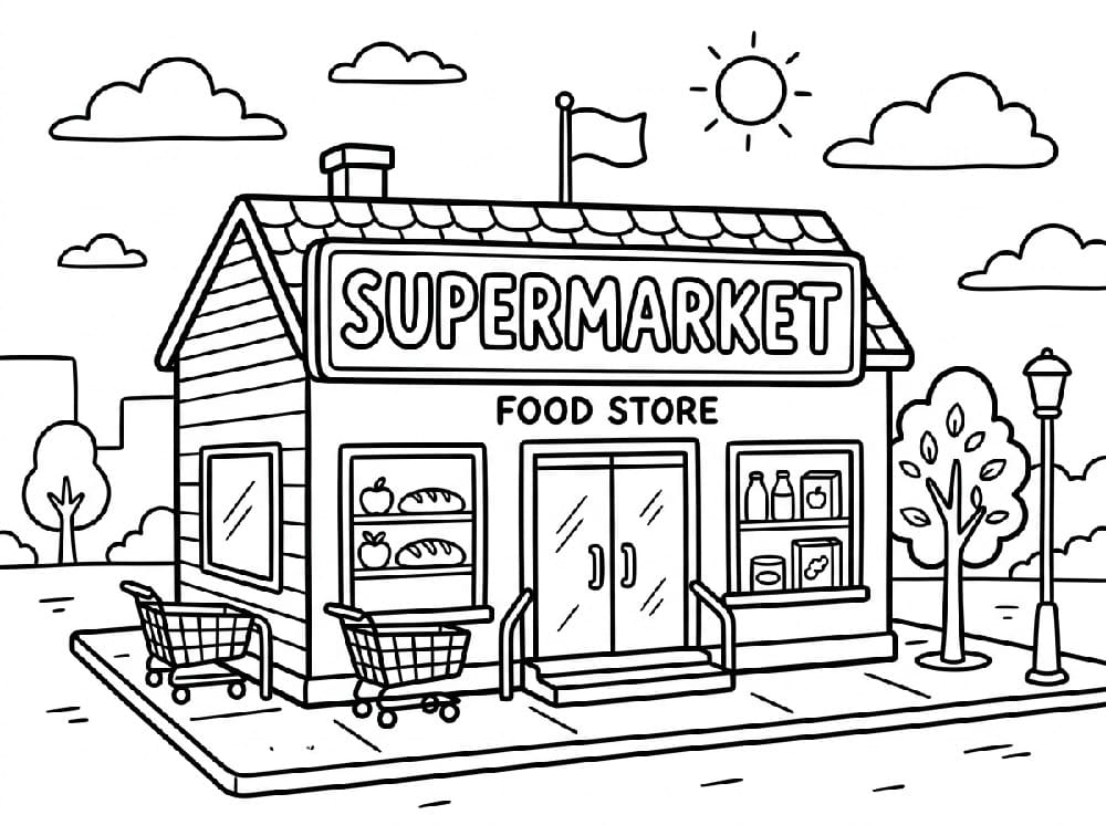 Siêu Thị Trên Đường