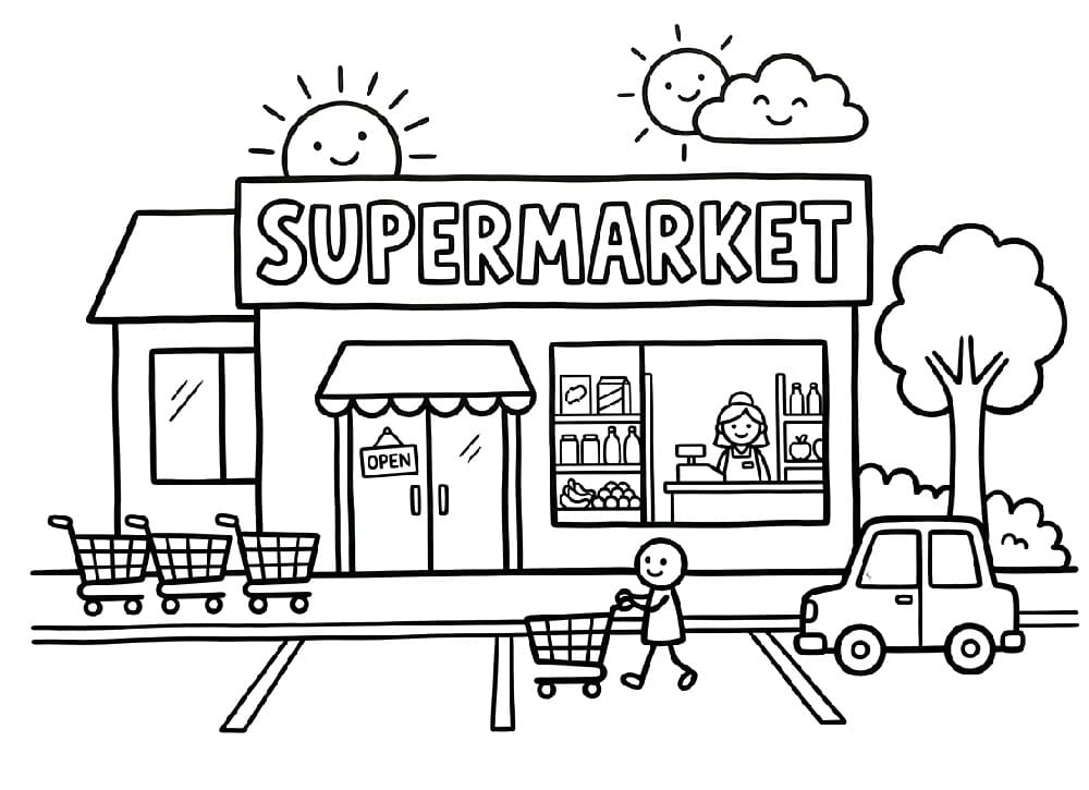 Tô Màu Siêu Thị