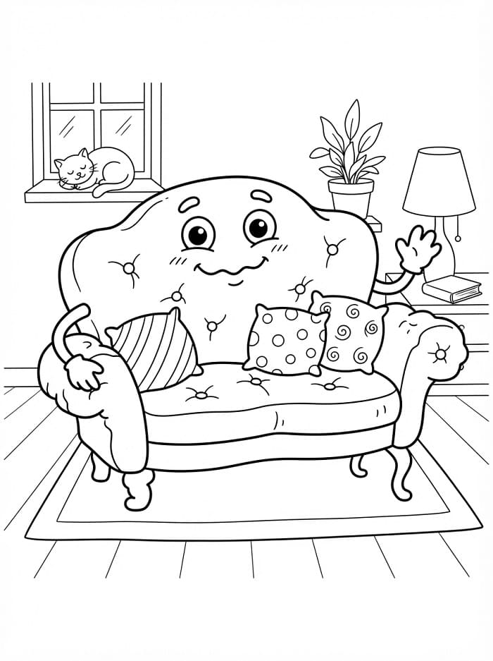 Sofa Hoạt Hình