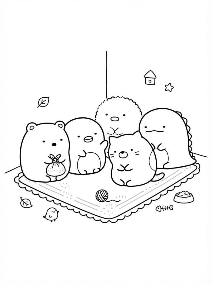 Sumikko Gurashi Đơn Giản
