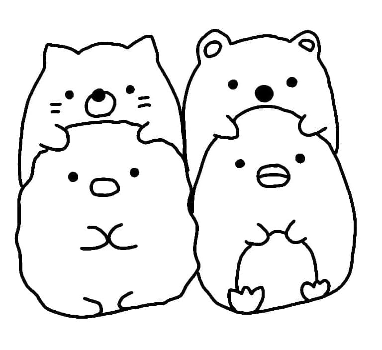 Sumikko Gurashi Rất Đơn Giản