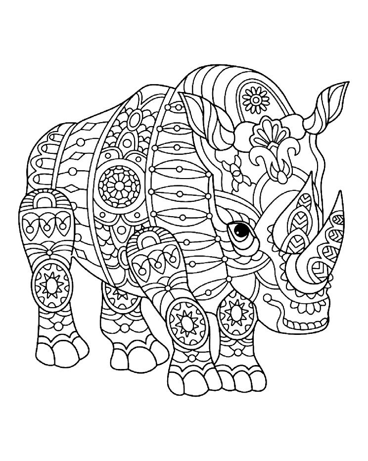 Tê Giác Mandala