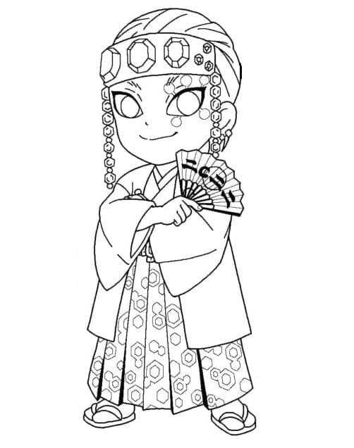 Tengen Uzui Chibi Đáng Yêu