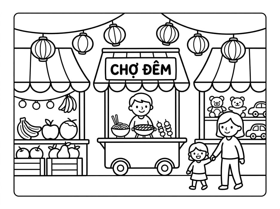 Tham quan Chợ Đêm