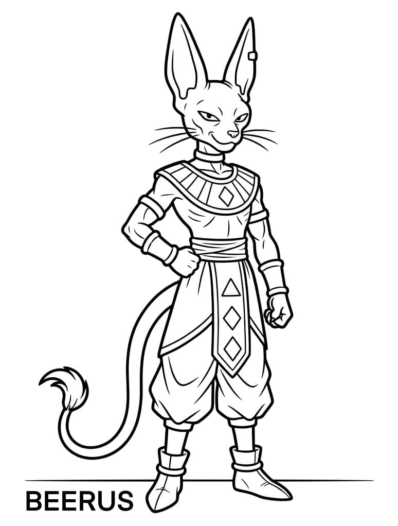 Tô Màu Beerus